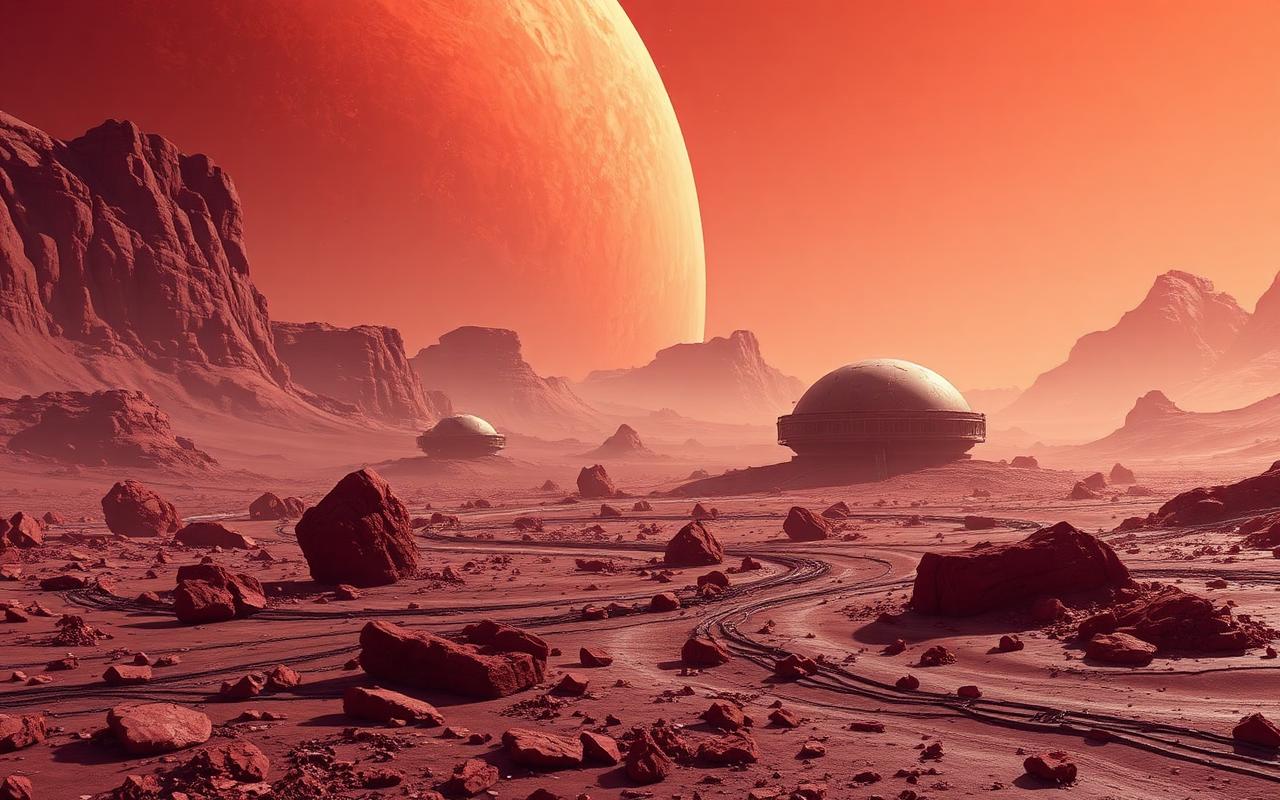 Mars surface base